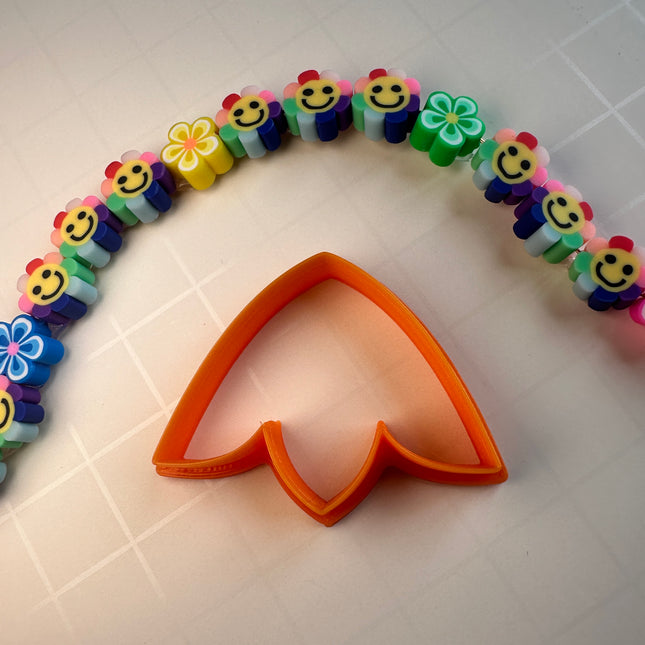 Flower Drop Cutter #135 | 1.25” Open Floral Polymer Clay Earring Cutter Jewelry - Create Along 