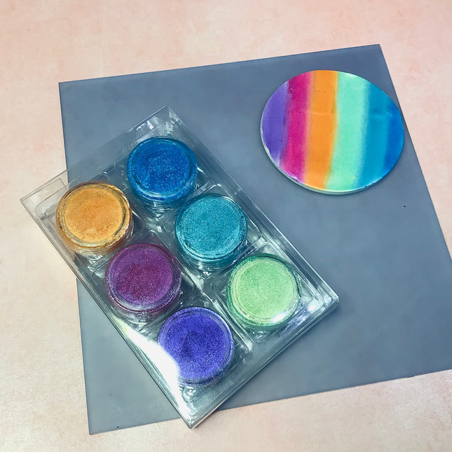 All the Pretty Flowers Mica Powders Shimmery pigment for clay, resin, soap - Create Along 