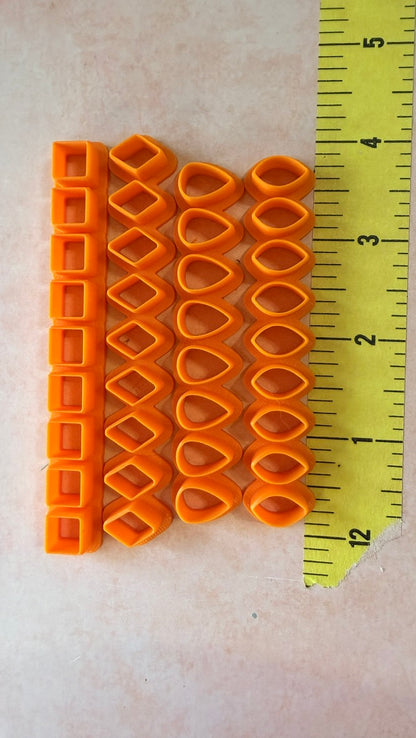 Mosaic Multi Tiles polymer clay cutter set