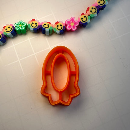 Open Donut Flower Drop Cutter #137 | Polymer Clay Earring Cutter for Floral Statement Jewelry - Create Along 