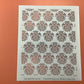 Damask Romance Silkscreen For Crafting Polymer Clay + Mixed Media