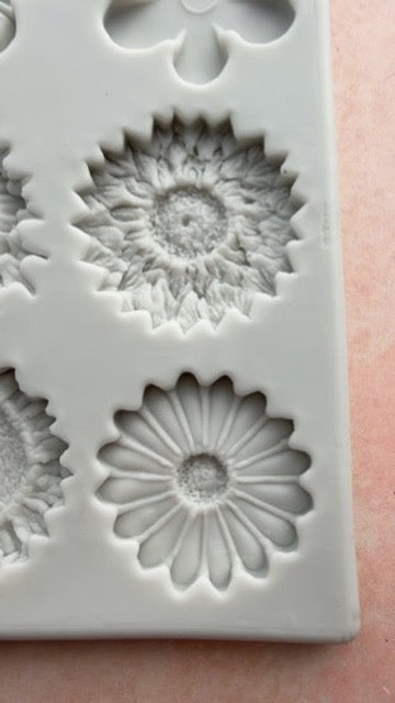 Big Multi-Flower Silicone Mold