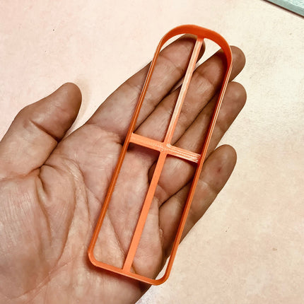Clay bookmark Cutter Rectangle | polymer clay bookmark cutter - Create Along 