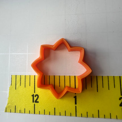 Lotus Flower Cutter | 1.25” Polymer Clay Cutter for Earrings & Jewelry - Create Along 