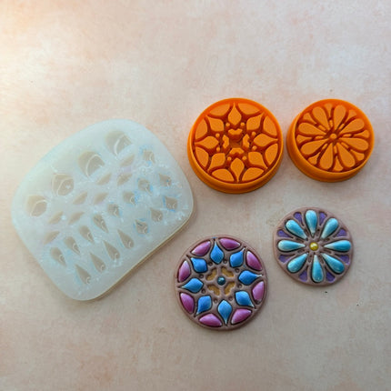 Mandala Mosaics Mold and Cutter Set | Limited Edition