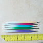 Silicone and Ball Stylus polymer clay texture tool set of 5 with 10 different tips