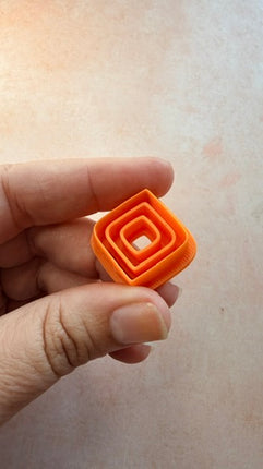 Diamond Deco clay earring cutter