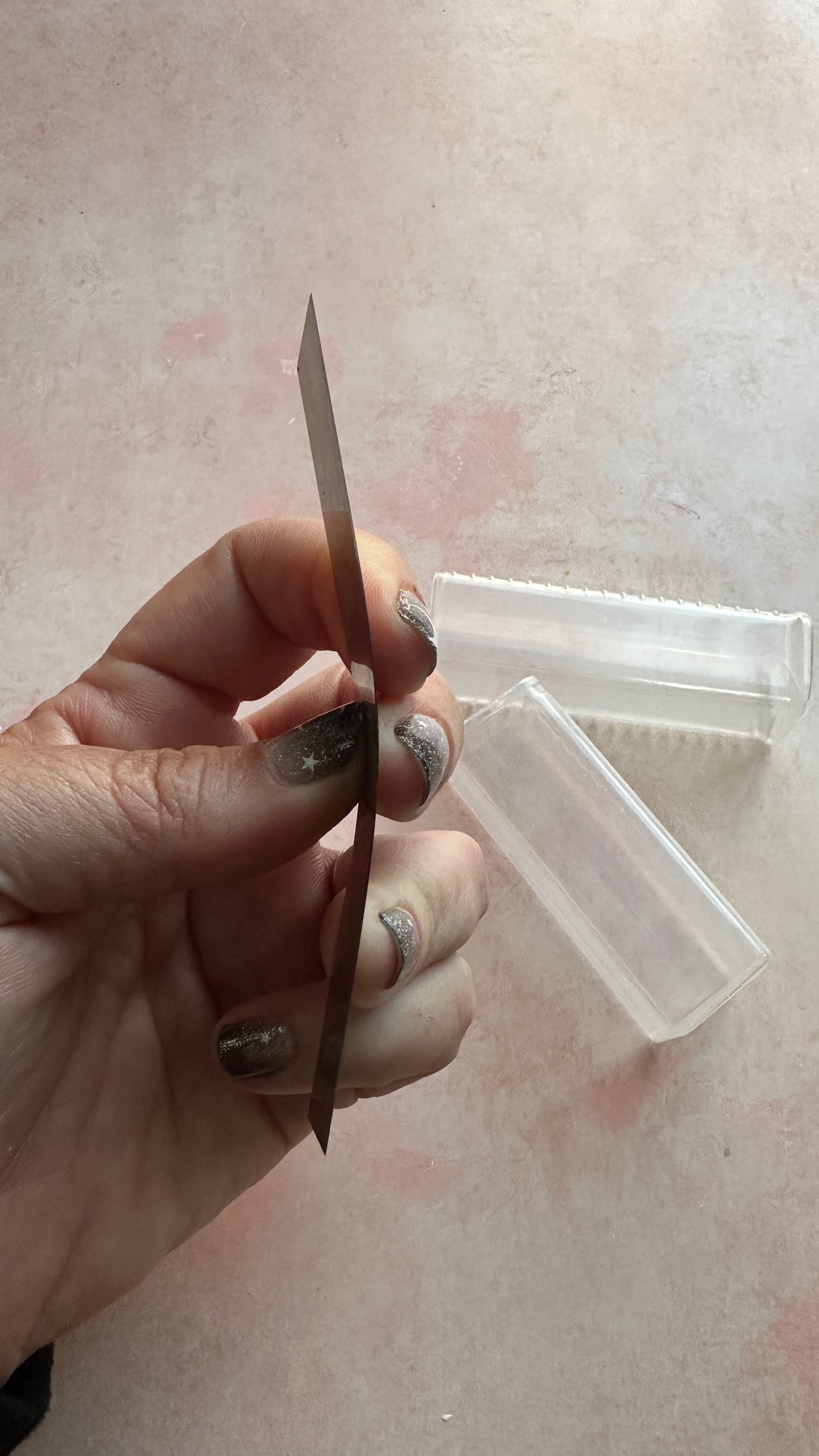 Clay Blade short 4 inch slight flex with case - Create Along 