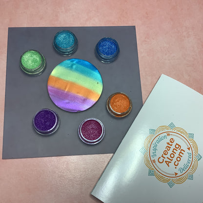 All the Pretty Flowers Mica Powders Shimmery pigment for clay, resin, soap - Create Along 