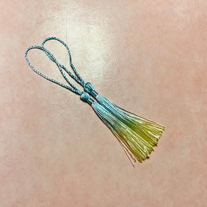 Bookmark or earring boho tassels set of 2 - Create Along 