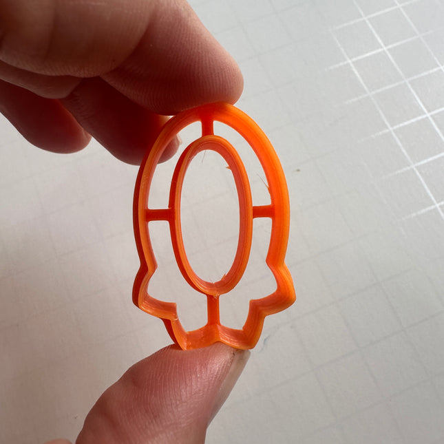 Open Donut Flower Drop Cutter #137 | Polymer Clay Earring Cutter for Floral Statement Jewelry - Create Along 