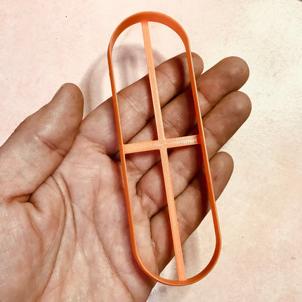 Clay bookmark Cutter Rectangle | polymer clay bookmark cutter - Create Along 