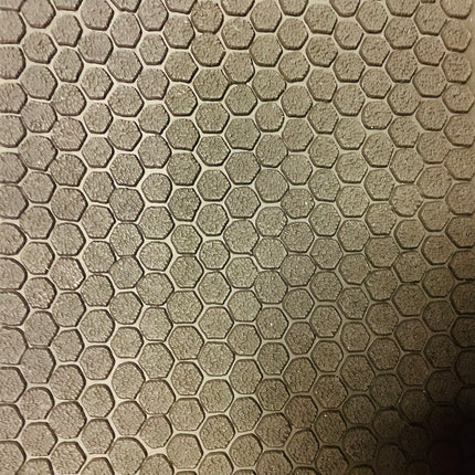 Honeycomb Jumbo Rubber Stamp Texture Sheet Mat for polymer clay metal clay mixed media art - Create Along 