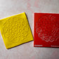 Mandala 23 rubber stamp deco element small stamps for polymer clay and crafts