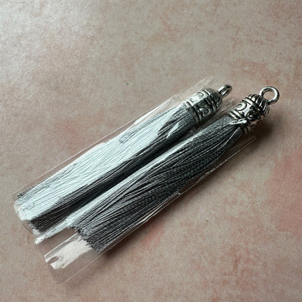 Bookmark or earring boho tassels set of 2 - Create Along 
