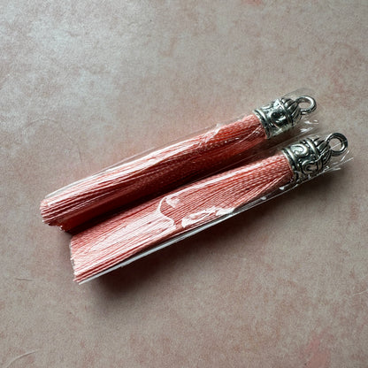 Bookmark or earring boho tassels set of 2 - Create Along 