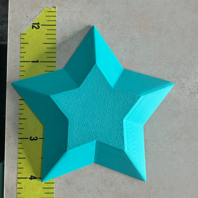 Star Shaped Trinket Dish Form – Bakeable Mold for Polymer Clay - Create Along 