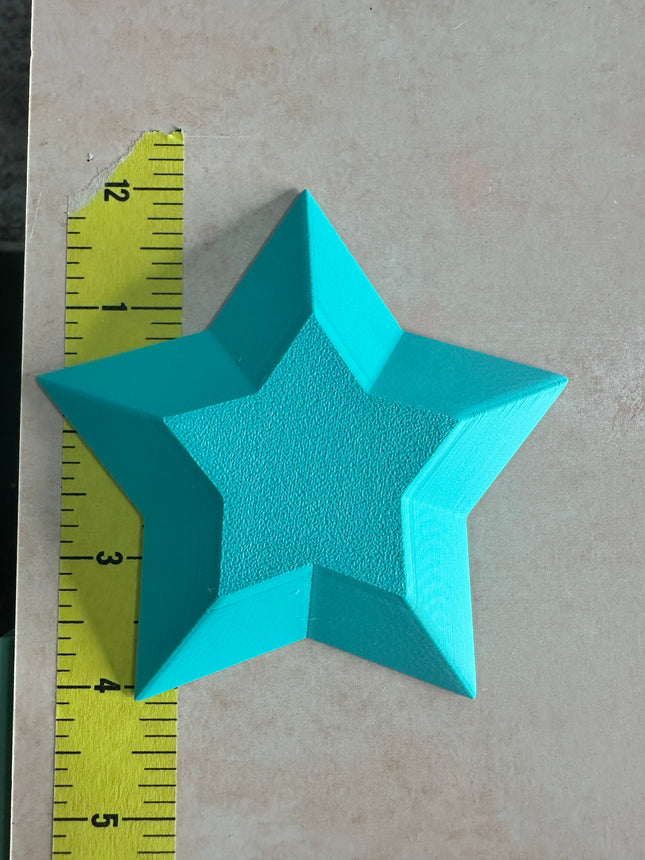 Star Shaped Trinket Dish Form – Bakeable Mold for Polymer Clay - Create Along 