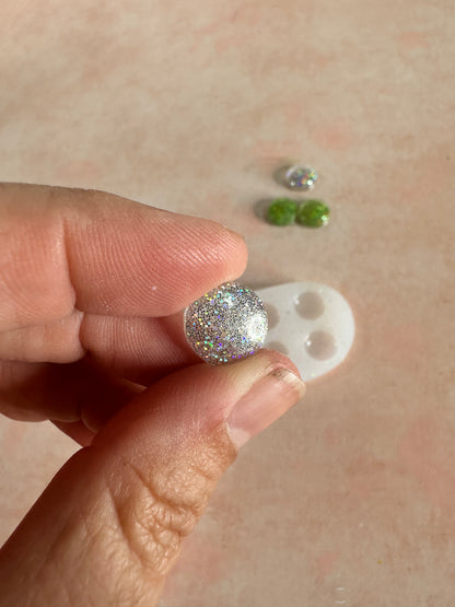 Stud & Dot Silicone Mold – Choose 20mm, 15mm, 12mm, 10mm - Create Along 