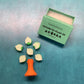 Petal Pushers #1 mandala maker Texture Tips 6 small stamp set botanical polymer clay and mixed media