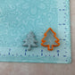 Classic Christmas Tree polymer clay cutter | tree clay earring cutter