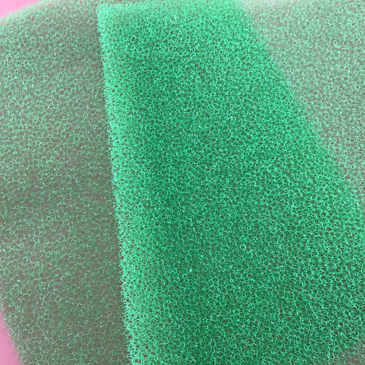 Green Sponge for polymer clay texture techniques