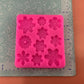 Snowflakes Silicone Mold for clay
