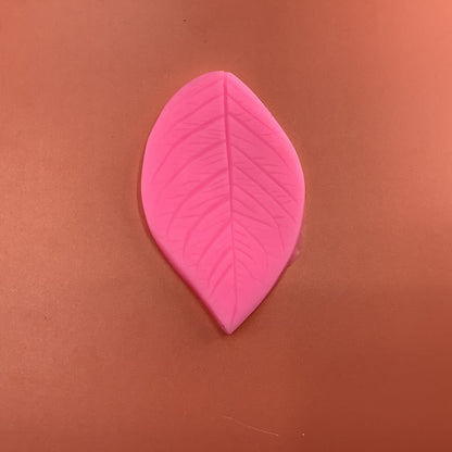 Veined Leaf Press Mold for clay - Create Along 
