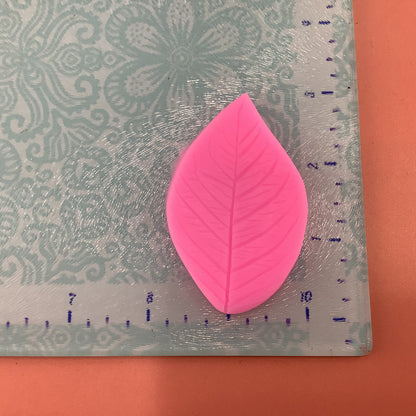 Veined Leaf Press Mold for clay - Create Along 