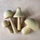 Set of Wood Mushrooms to cover Fairy door clay projects