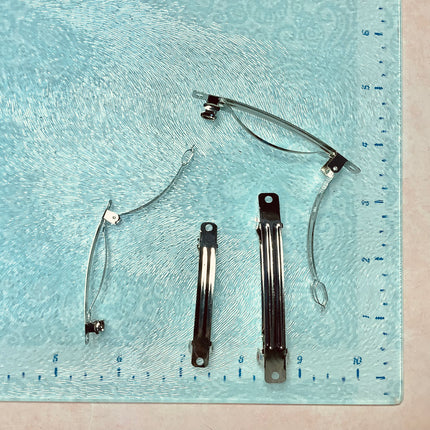 French Clips for Clay Barrettes Large or Small - Create Along 
