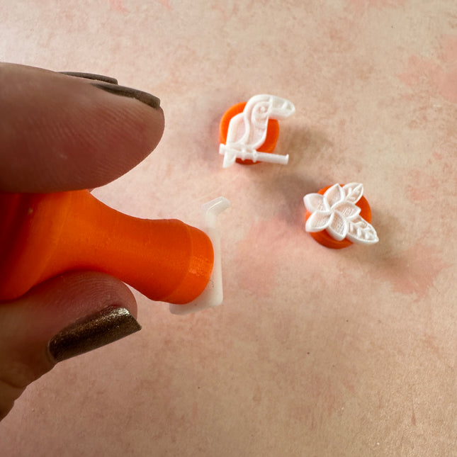 You Can Toucan Tropical Texture Tips mini stamp set - Create Along 
