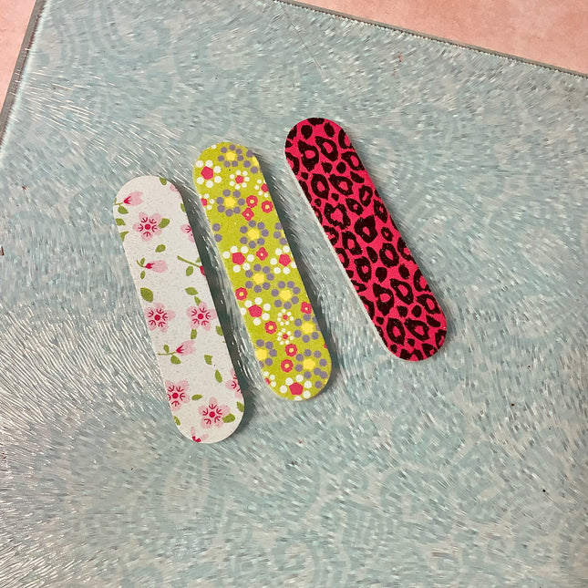 Sanding Sticks Boards and blocks for Clay earrings and cutout shapes - Create Along 