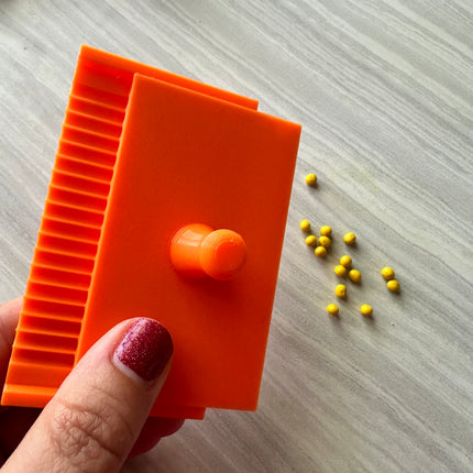 The BALLER polymer clay tiny petal bead ball making tool - Create Along 