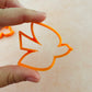 Bird Cat Sun polymer clay cutter set larger size for art and decor statement jewelry