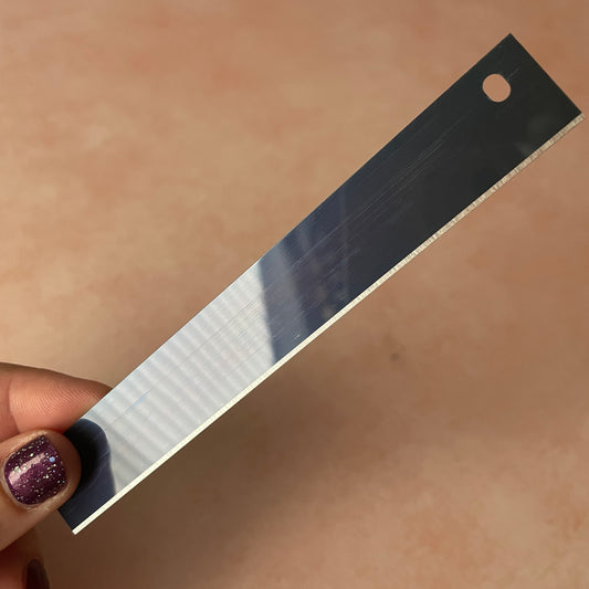 The "Blue Steel" Clay Blade | specialty blades for polymer clay