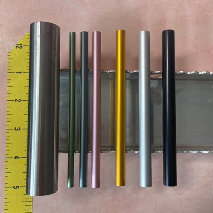 Metal Tube Forms for Huggie clay earrings, rings, hair twists, large hole beads - Create Along 