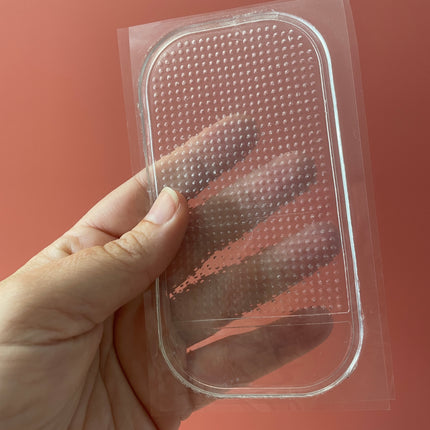 Sticky Mat for cleaning up powders, mica, and glitter - Create Along 
