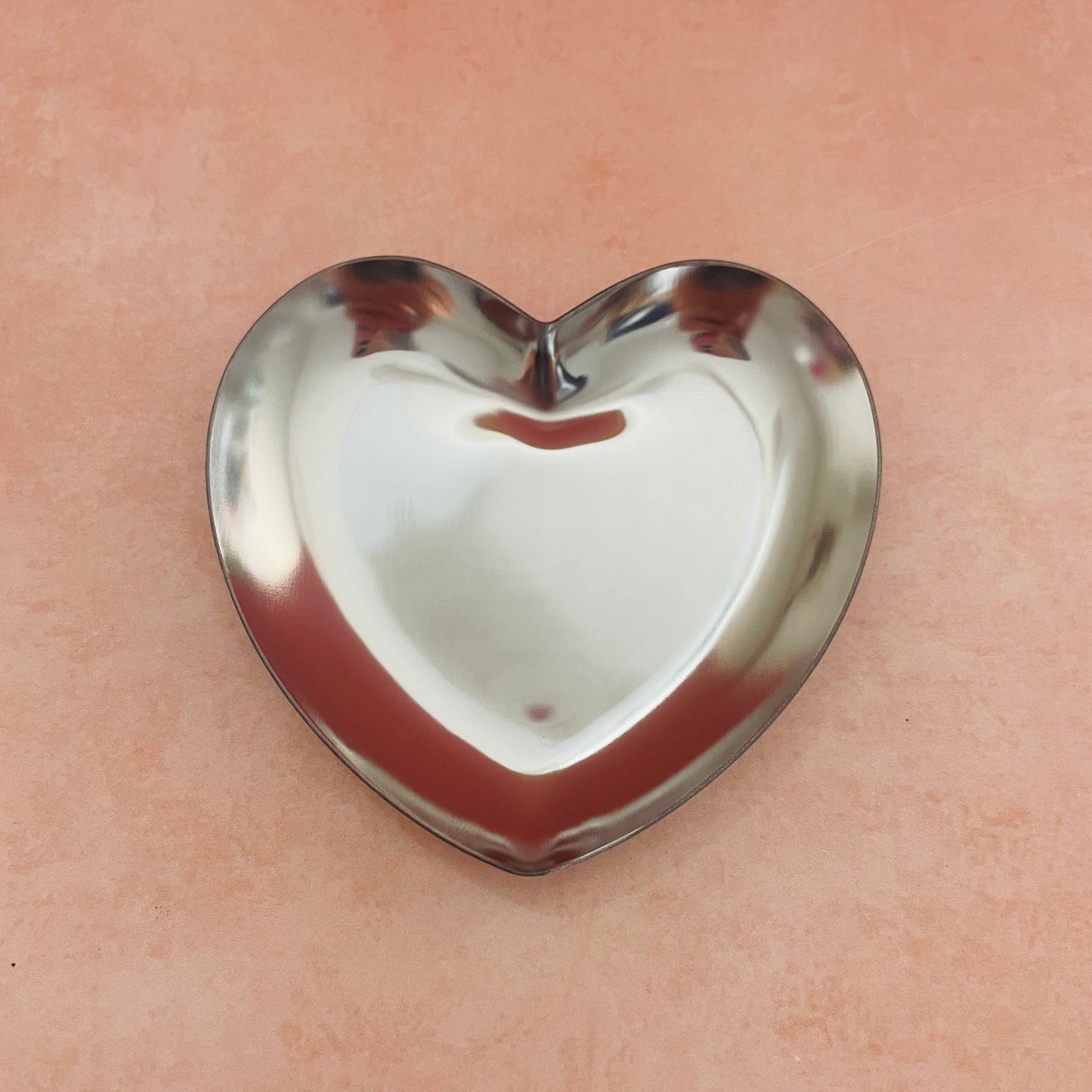 Heart Trinket Dish Metal form | clay trinket dish heart shaped bowl form