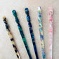 Hair Stick to make bun cover and slide barrettes