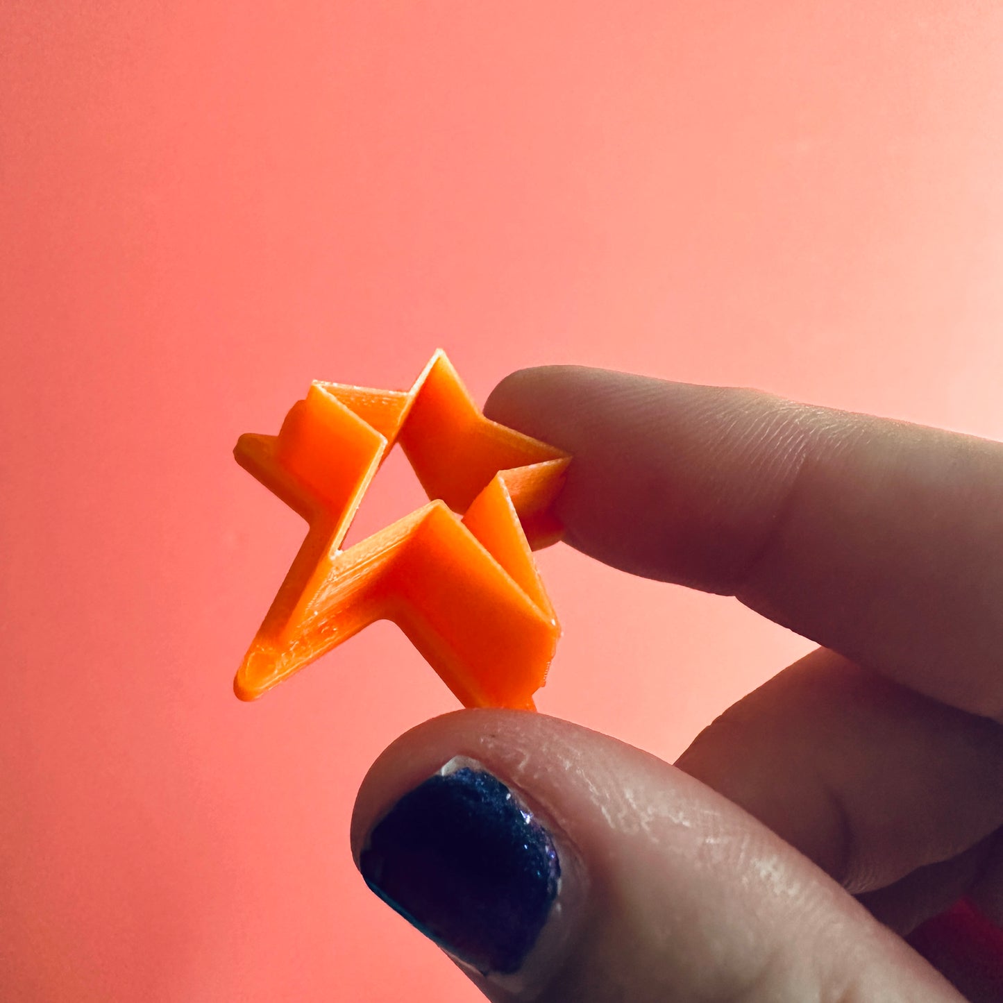 Shining Star clay stud earrings cutter set | polymer clay star stud cutter