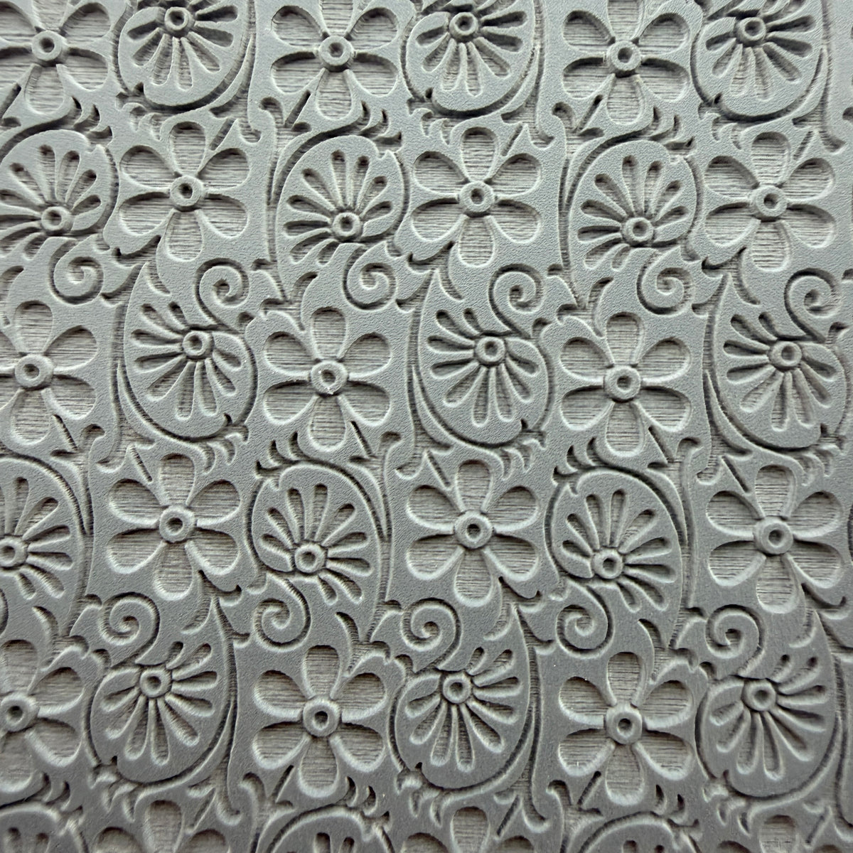 Spinning Daisies Rubber Texture Stamp | 3x4 Inch