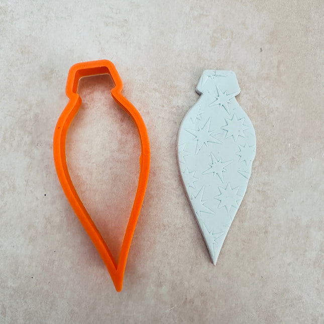 Light Ornament Clay Cutter Gift Tag | Christmas Cutters - Create Along 