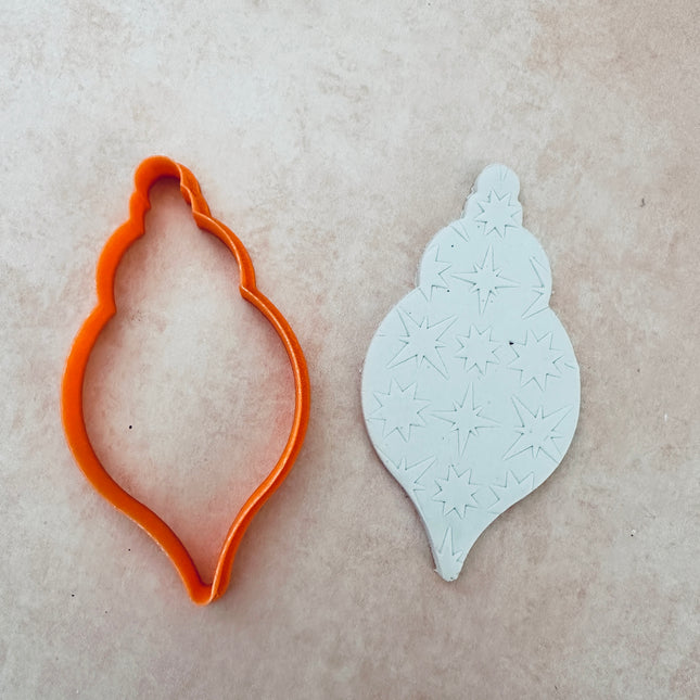 Classic Ornament Clay Cutter Gift Tag | Christmas Cutters - Create Along 