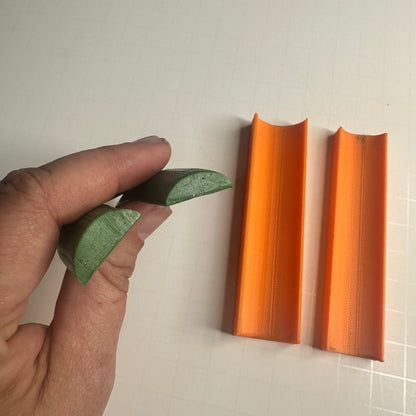 Bangle Bracelet Builder Polymer Clay Tool – Choose Deep or Shallow Curve | Make Smooth Clay Bangles &amp; Cuffs - Create Along 