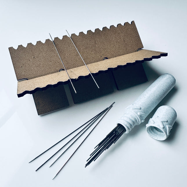 Bead Baking and Drying Rack MDF for clay, paper, and resin beads and earrings - Create Along 