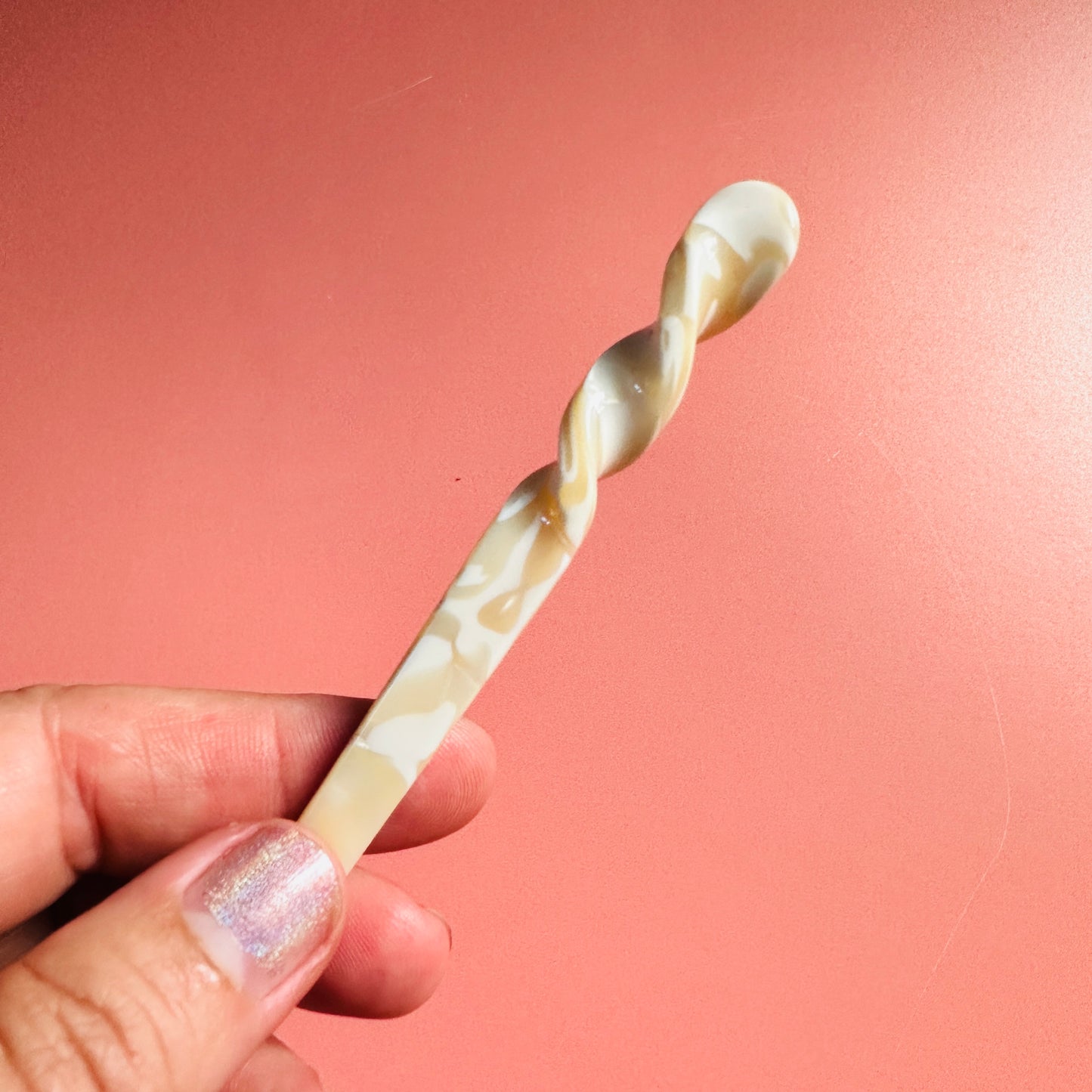 Hair Stick to make bun cover and slide barrettes