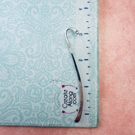 3 Bookmark Blanks Hook Metal to make clay or beaded dangles - Create Along 