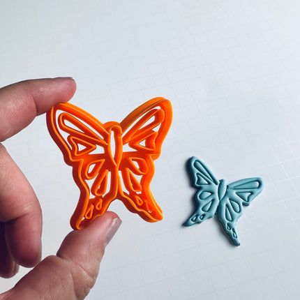 Big Bold Butterfly Cutters – Wide or Narrow Detailed Wings for Polymer Clay Statement Jewelry & Sculpture - Create Along 