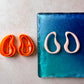Link 20 - Clay earring cutter mirrored set | polymer clay skinny link donut cutter set